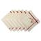 DII® Natural Embroidered Fall Leaves Bordered Napkins, 6ct.